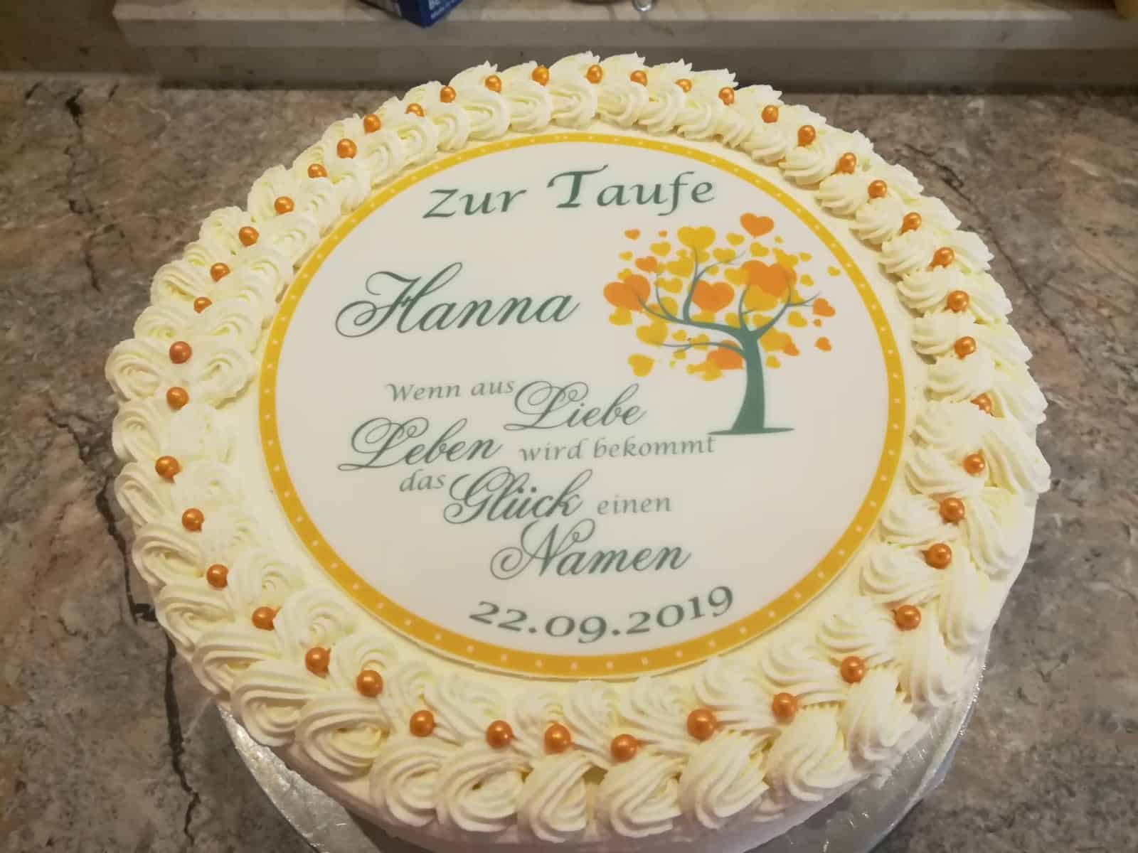 Tortenaufleger (Fondant) - Süßer Druck - Manuela Müllerleile